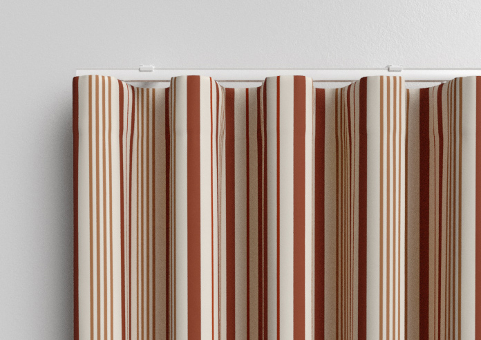 The British Stripe Co. George, Teignbridge No.1 - Made to Measure Curtains - Image 13
